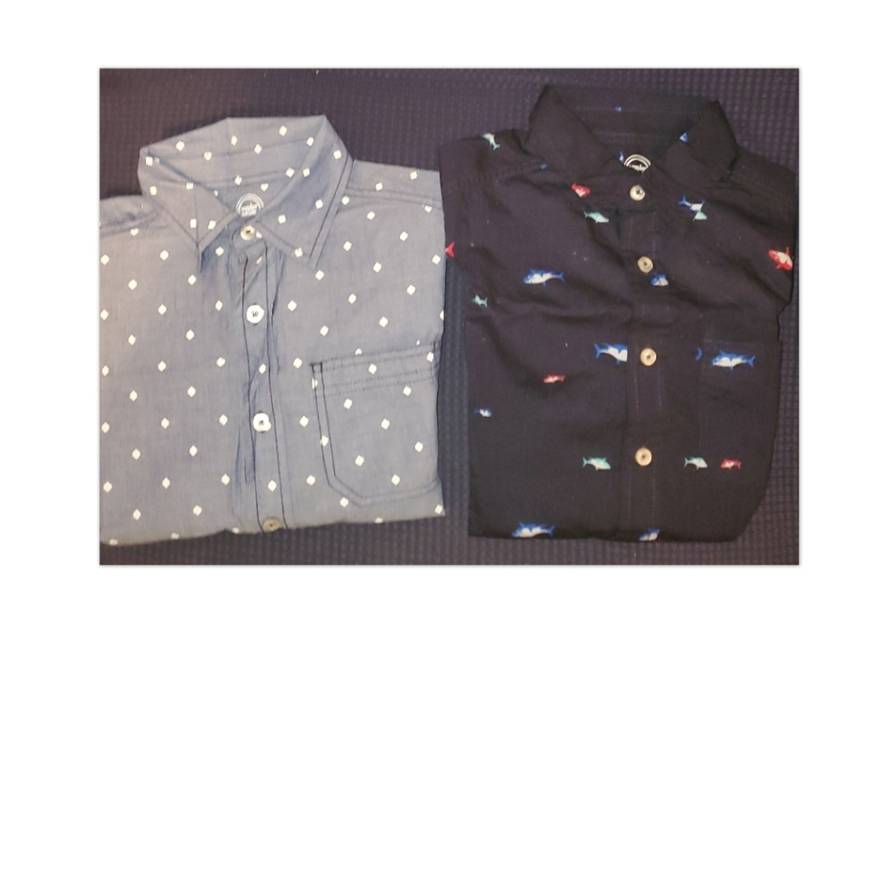 Boys Buttoned Down Shirts